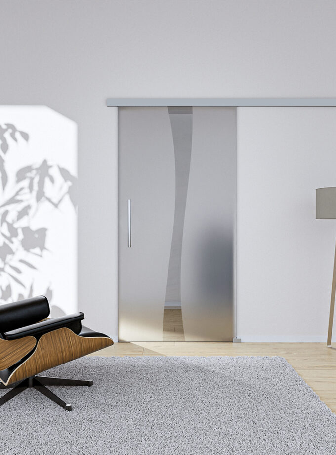Glasschiebetür Flow1 Komplettset – GX1BXG