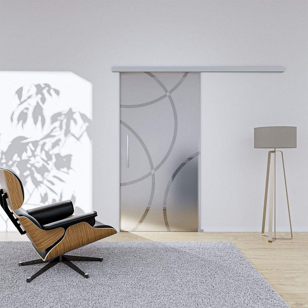 Glasschiebetür Planet1 Komplettset – GX1CXG