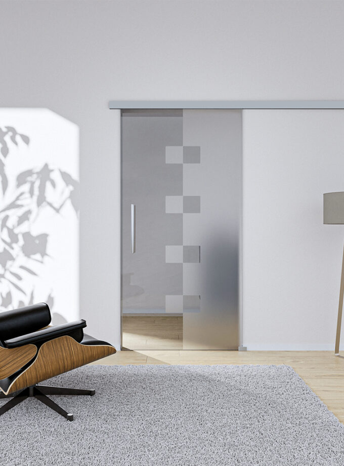 Glasschiebetür Cube1 Komplettset – GX1WXG