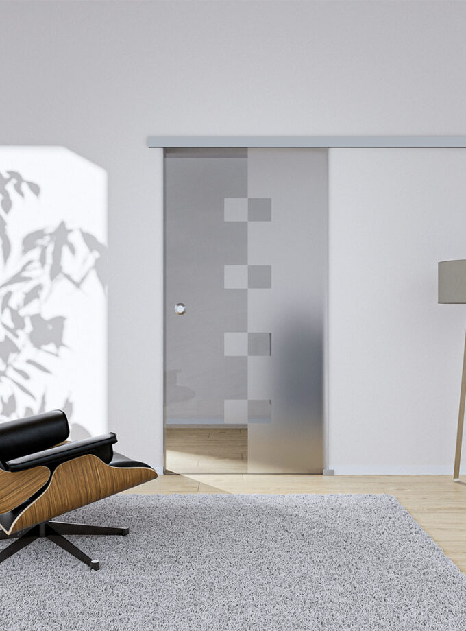 Glasschiebetür Cube1 Komplettset – GX1WXM