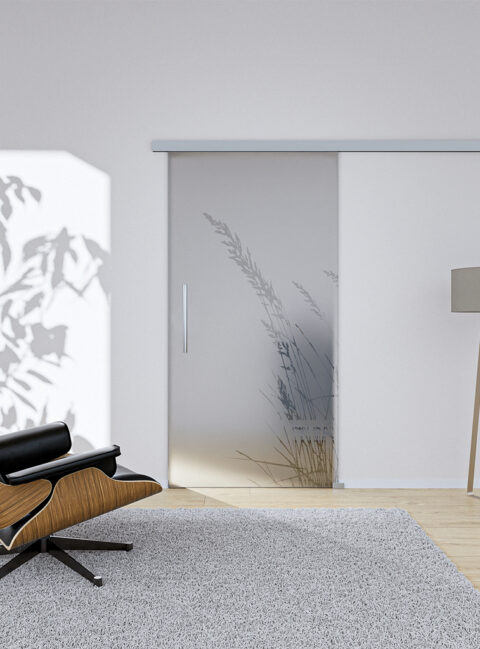 Glasschiebetür Reed1 Komplettset – Ansicht 2
