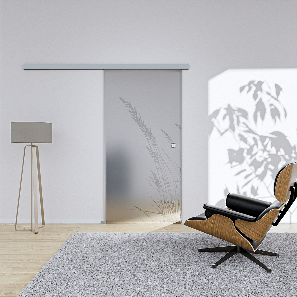 Glasschiebetür Reed1 Komplettset – GX1Y2078NXM-L