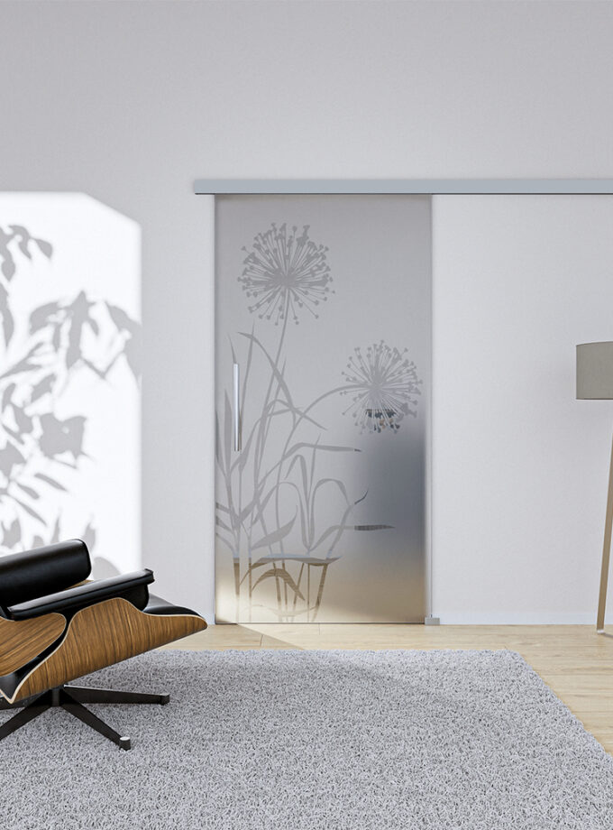 Glasschiebetür Bloom1 Komplettset – GX1Y2084NXG