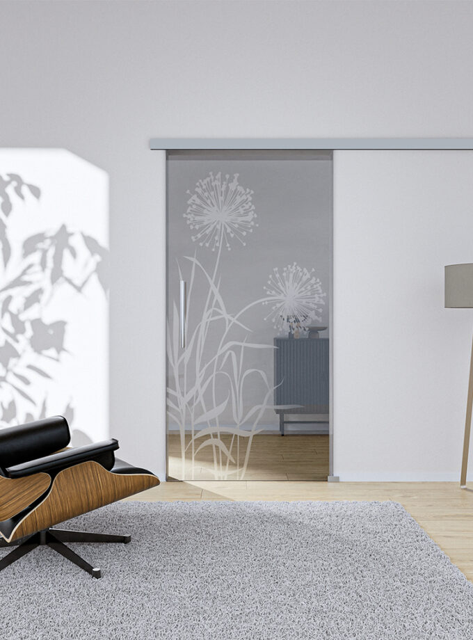 Glasschiebetür Bloom2 Komplettset – GX1Y2084XG