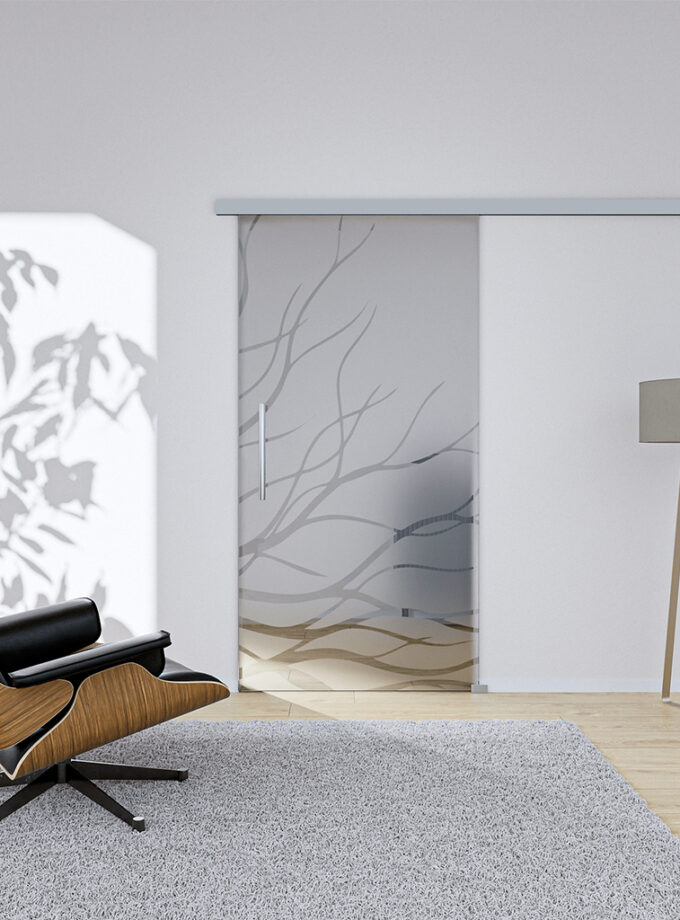 Glasschiebetür Flair1 Komplettset – GX1Y2118NXG