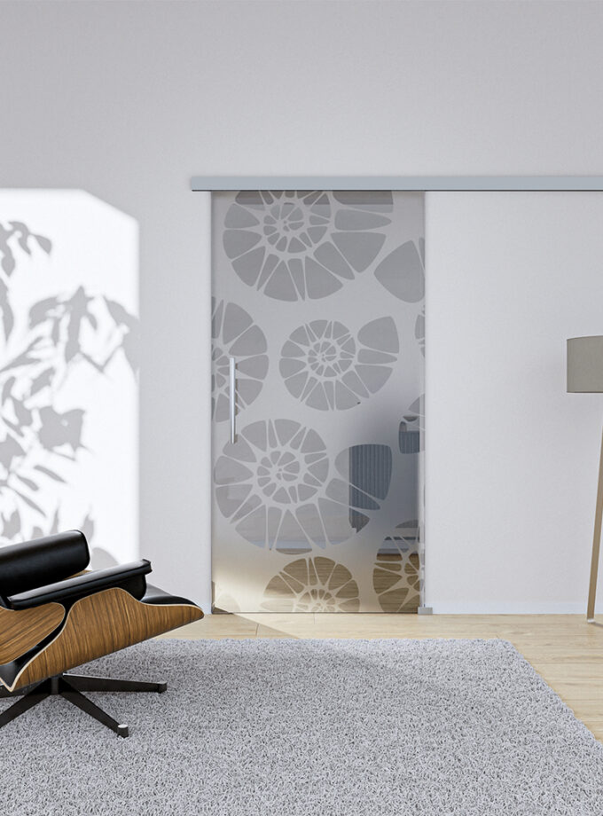 Glasschiebetür Nautil3 Komplettset – Ansicht 2