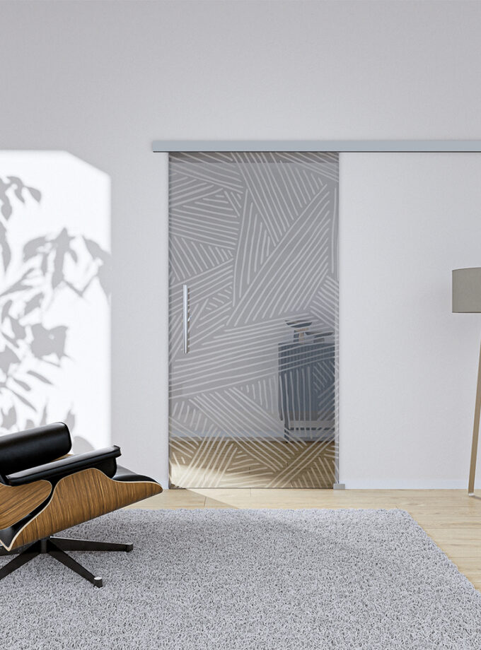 Glasschiebetür Tano2 Komplettset – Ansicht 2