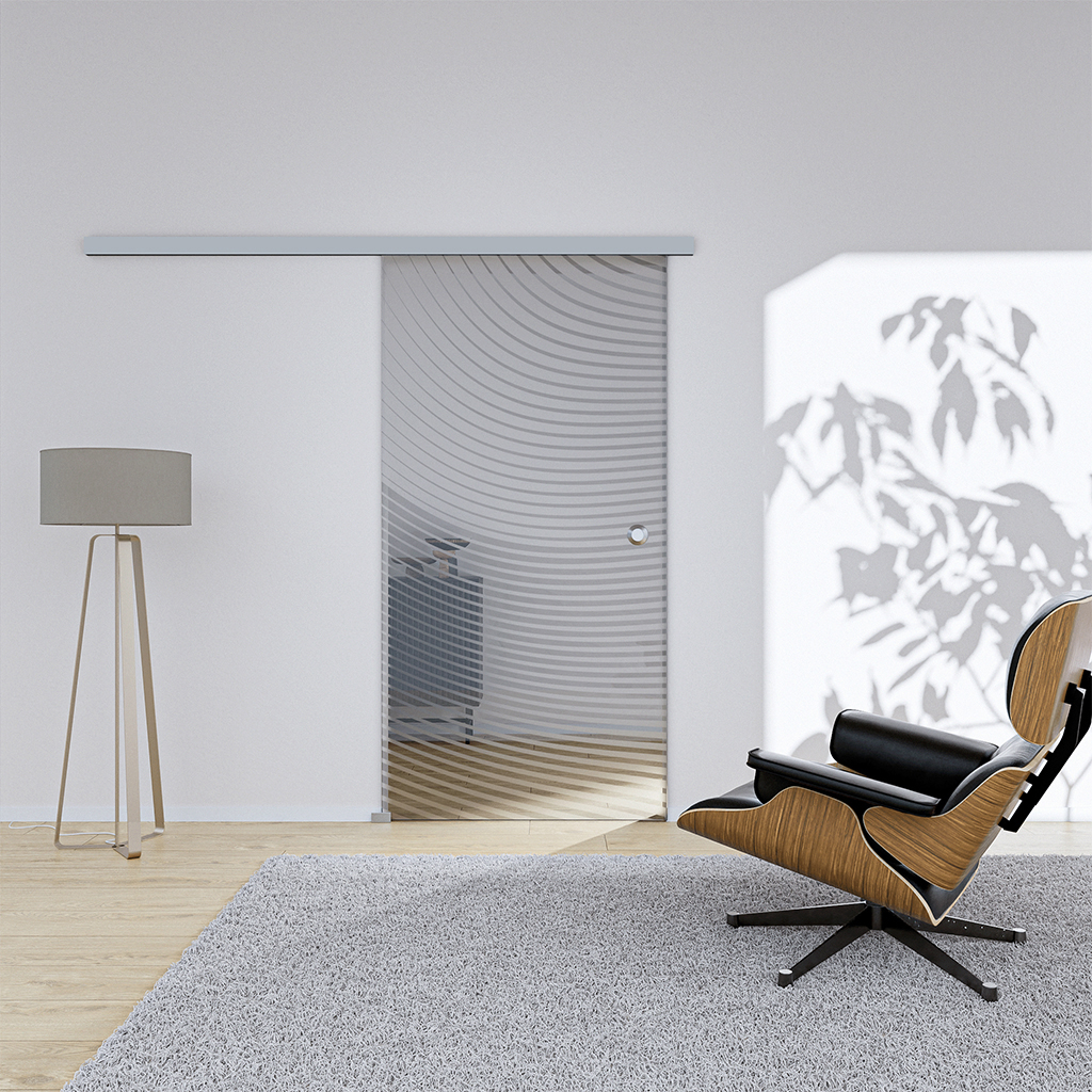 Glasschiebetür Cora1 Komplettset – Ansicht 5