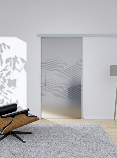 Glasschiebetür Spira1 Komplettset – Ansicht 2