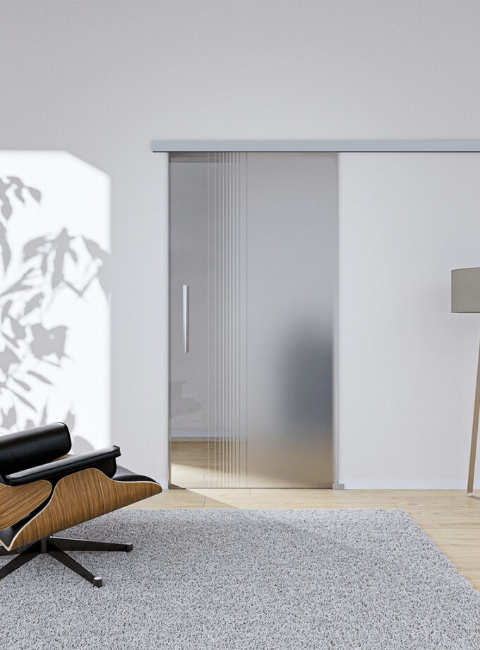 Glasschiebetür Lino1 Komplettset – Ansicht 2