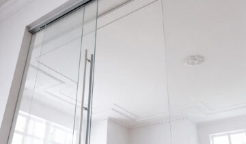 Glasschiebetür im Sondermaß