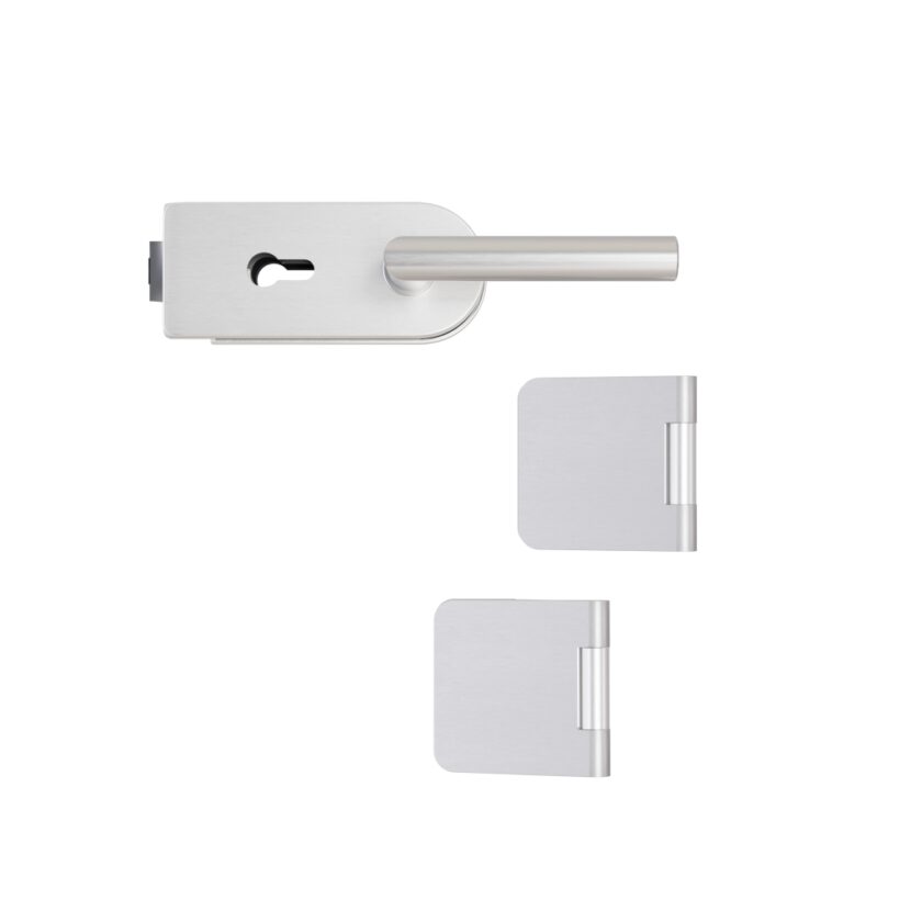Dorma Studio RONDO PZ Beschlag-Set Aluminium