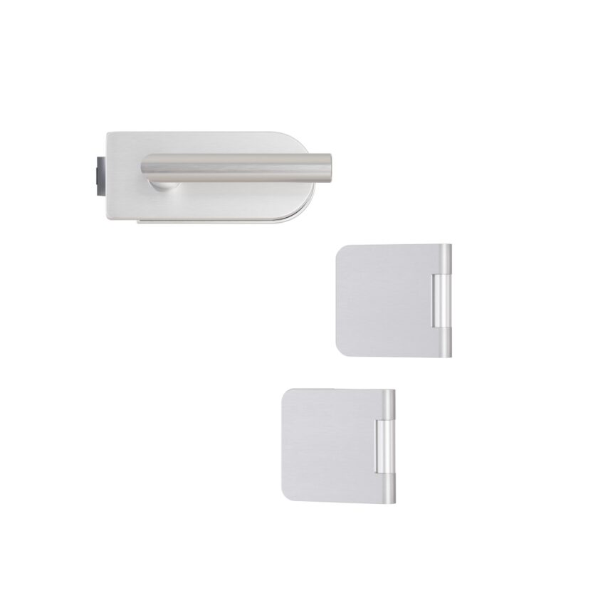 Dorma Studio RONDO UV Beschlag-Set Aluminium