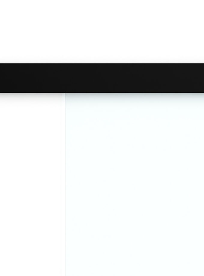 Hansaglas Farbe Schwarz