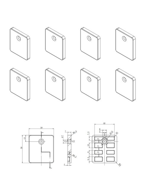 Hansaglas Glasschiebetürsystem Unterfütterung