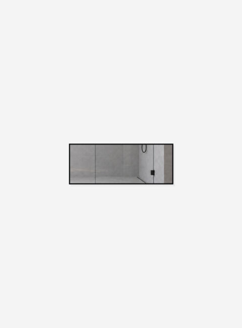 Infrarotheizung BLICK KONTUR Spiegel 90 x 35 cm 250 W – Ansicht 2
