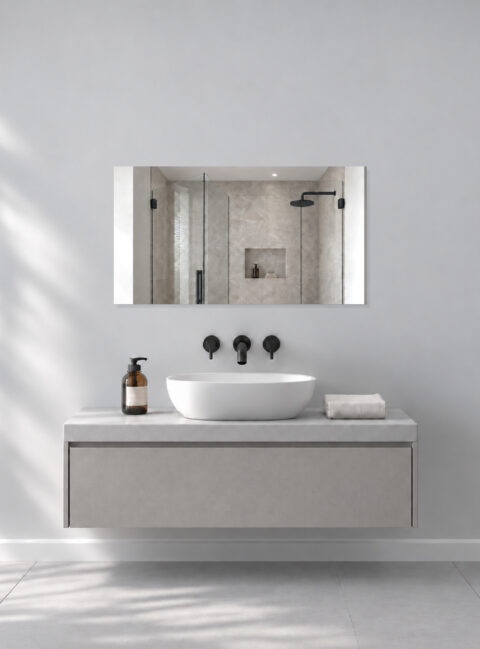Infrarotheizung BLICK PUR Spiegel 110 x 60 cm 600 W