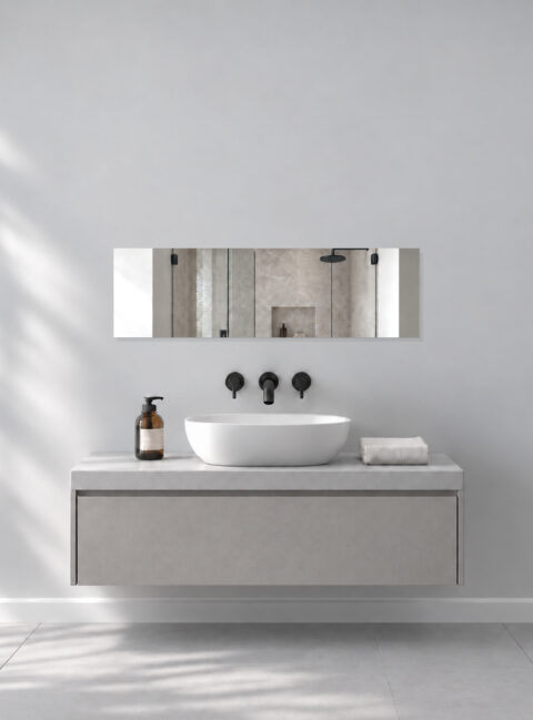 Infrarotheizung BLICK PUR Spiegel 120 x 35 cm 320 W