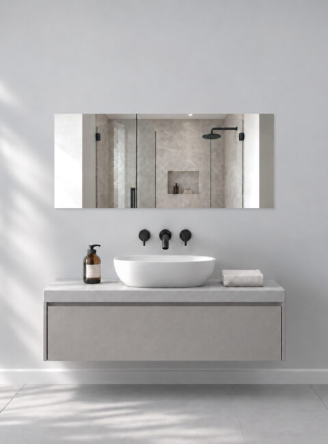 Infrarotheizung BLICK PUR Spiegel 140 x 60 cm 900 W