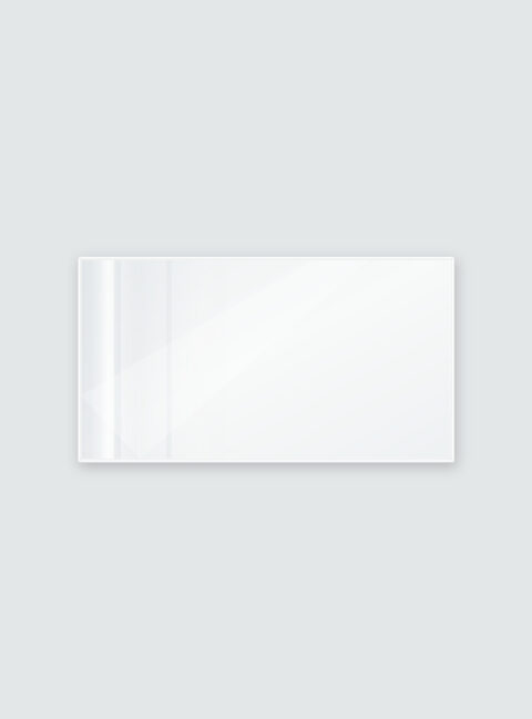 Infrarotheizung KONTUR weiß 110 x 60 cm 600 W – Ansicht 2