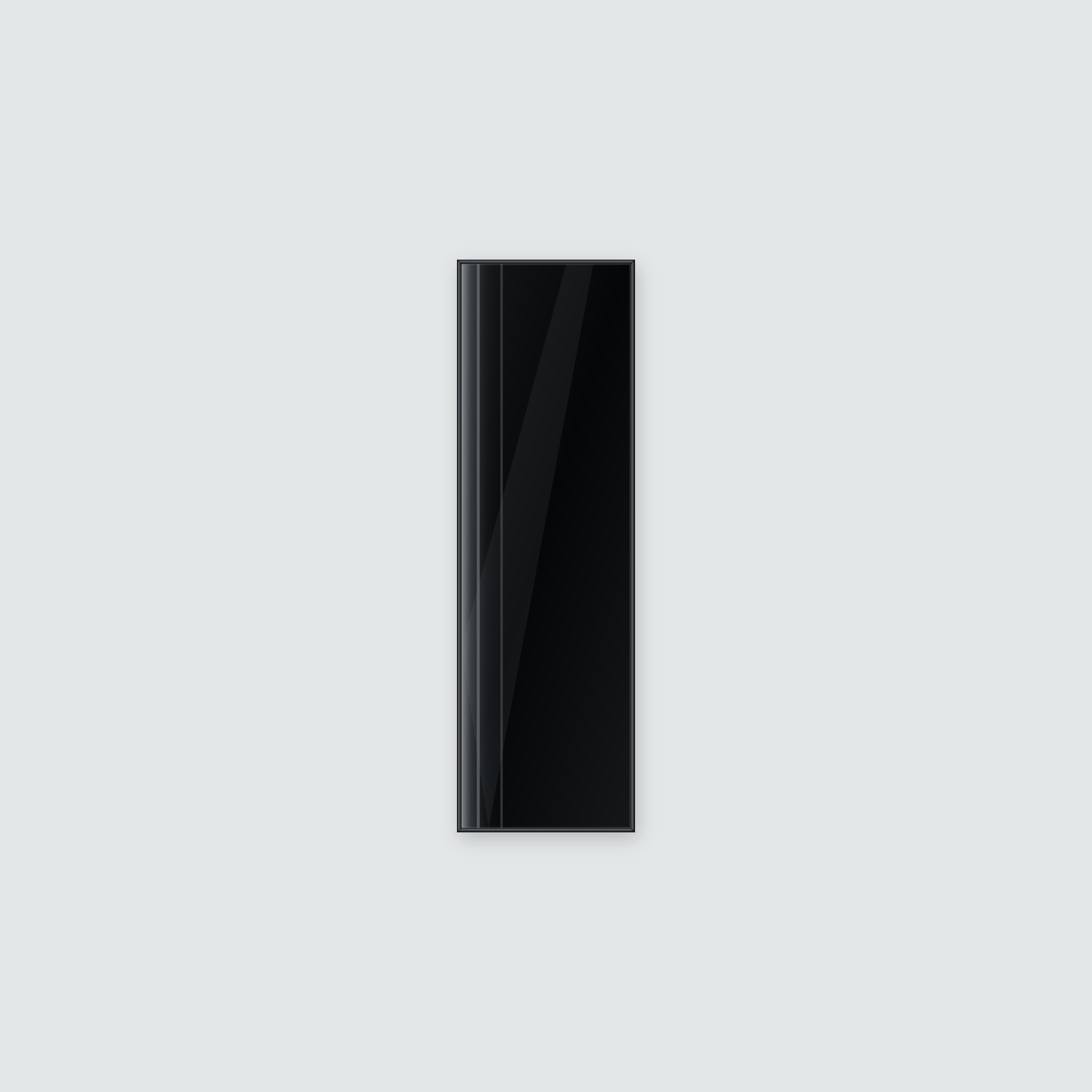 Infrarotheizung KONTUR schwarz 130 x 40 cm 500 W – Ansicht 3