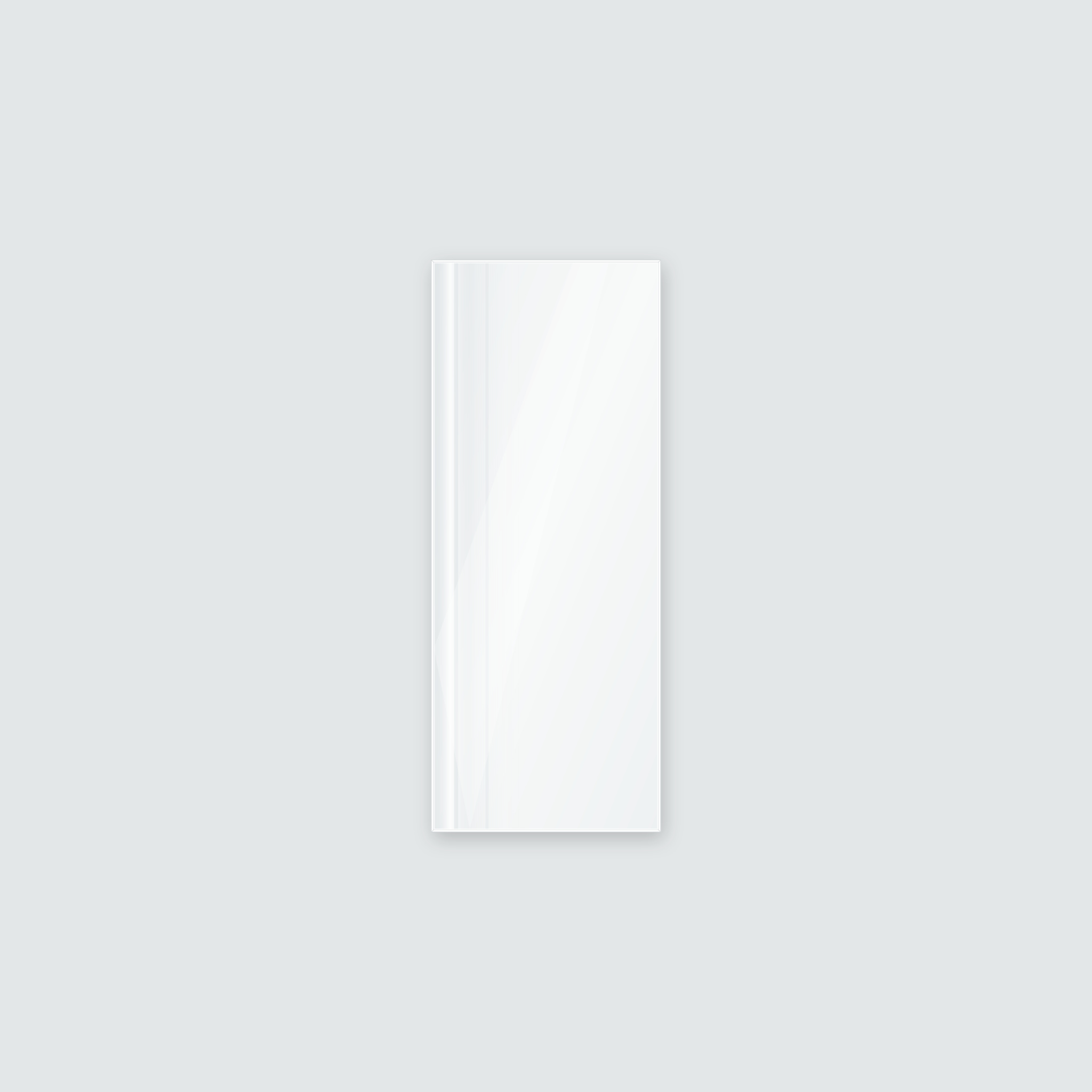 Infrarotheizung KONTUR weiß 200 x 80 cm 1400 W – Ansicht 3
