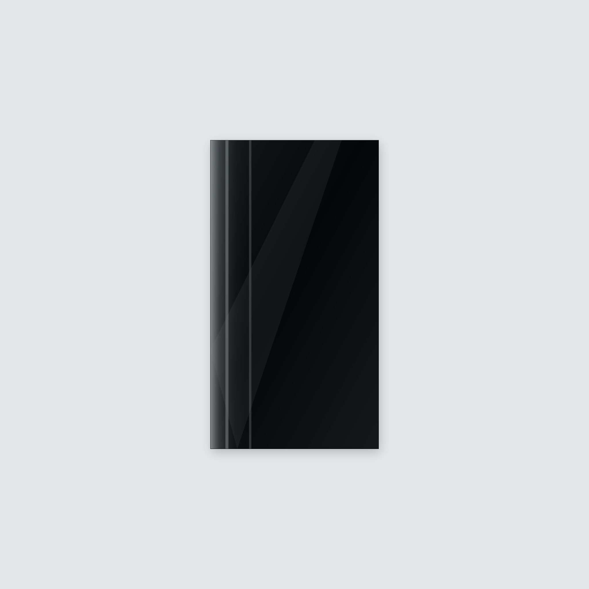 Infrarotheizung PUR schwarz 110 x 60 cm 600 W – Ansicht 3