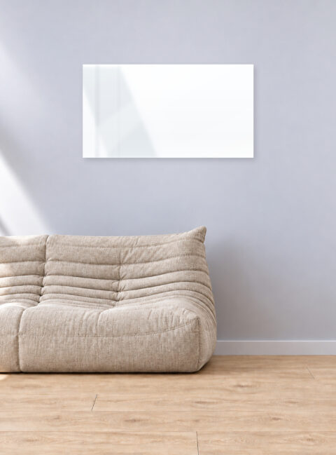 Infrarotheizung PUR weiß 110 x 60 cm 600 W
