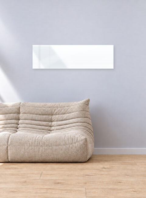 Infrarotheizung PUR weiß 120 x 35 cm 320 W