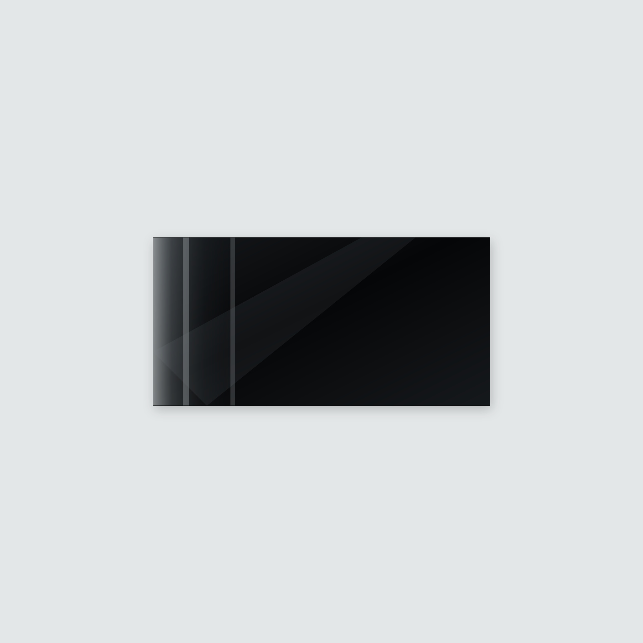 Infrarotheizung PUR schwarz 120 x 60 cm 700 W – Ansicht 2