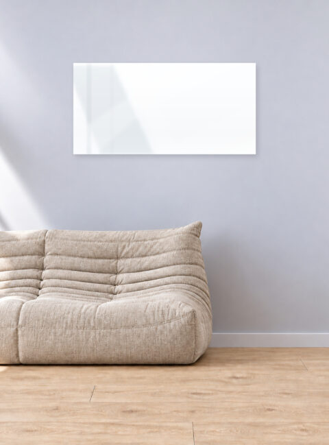 Infrarotheizung PUR weiß 120 x 60 cm 700 W