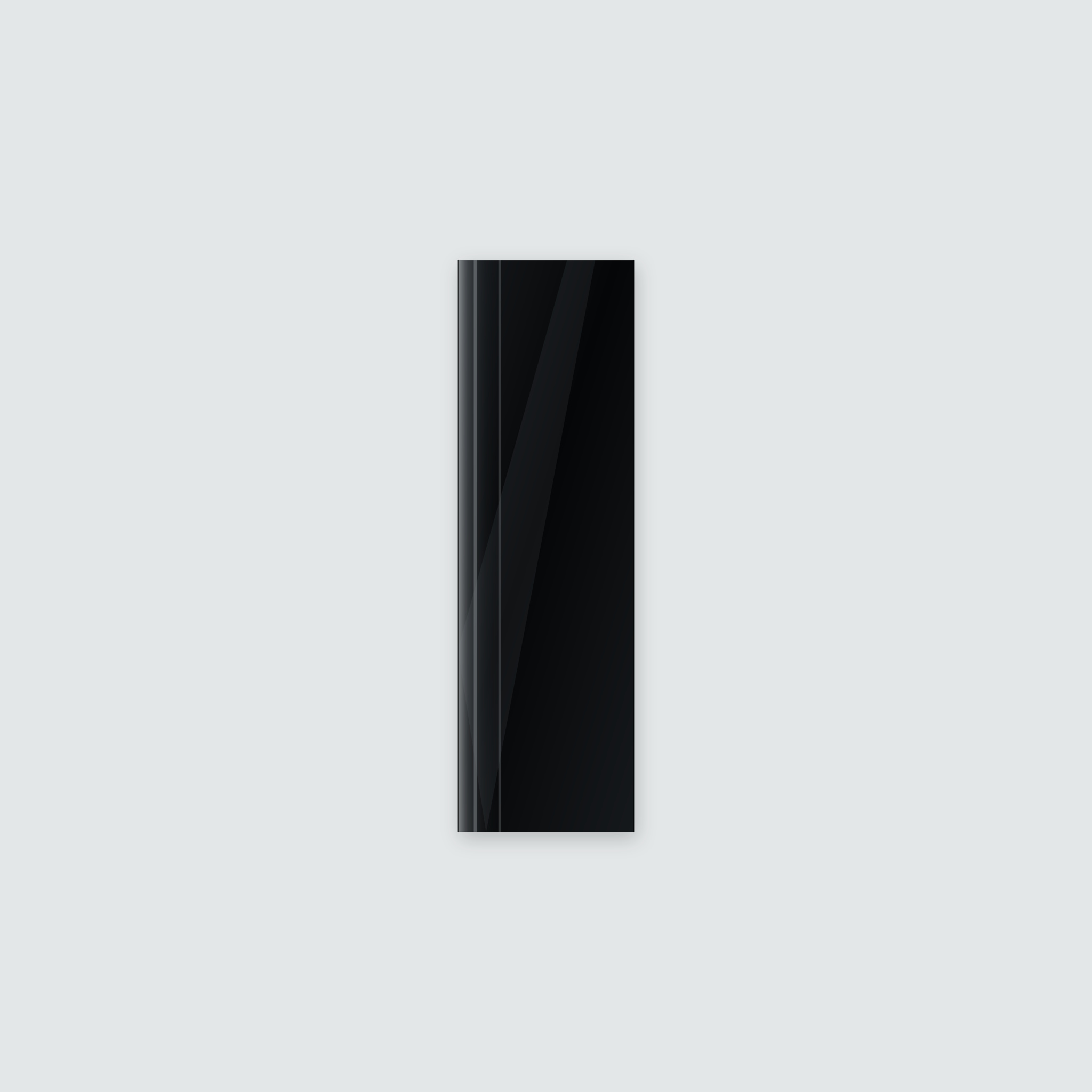 Infrarotheizung PUR schwarz 130 x 40 cm 500 W – Ansicht 3