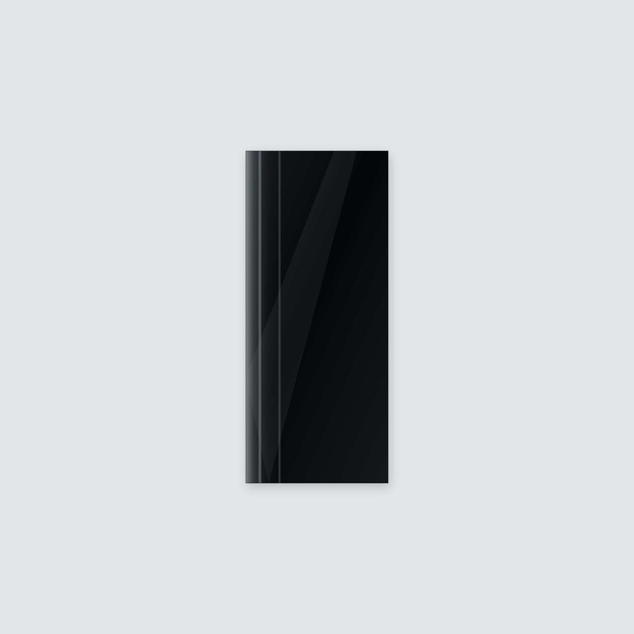 Infrarotheizung PUR schwarz 140 x 60 cm 900 W – Ansicht 3