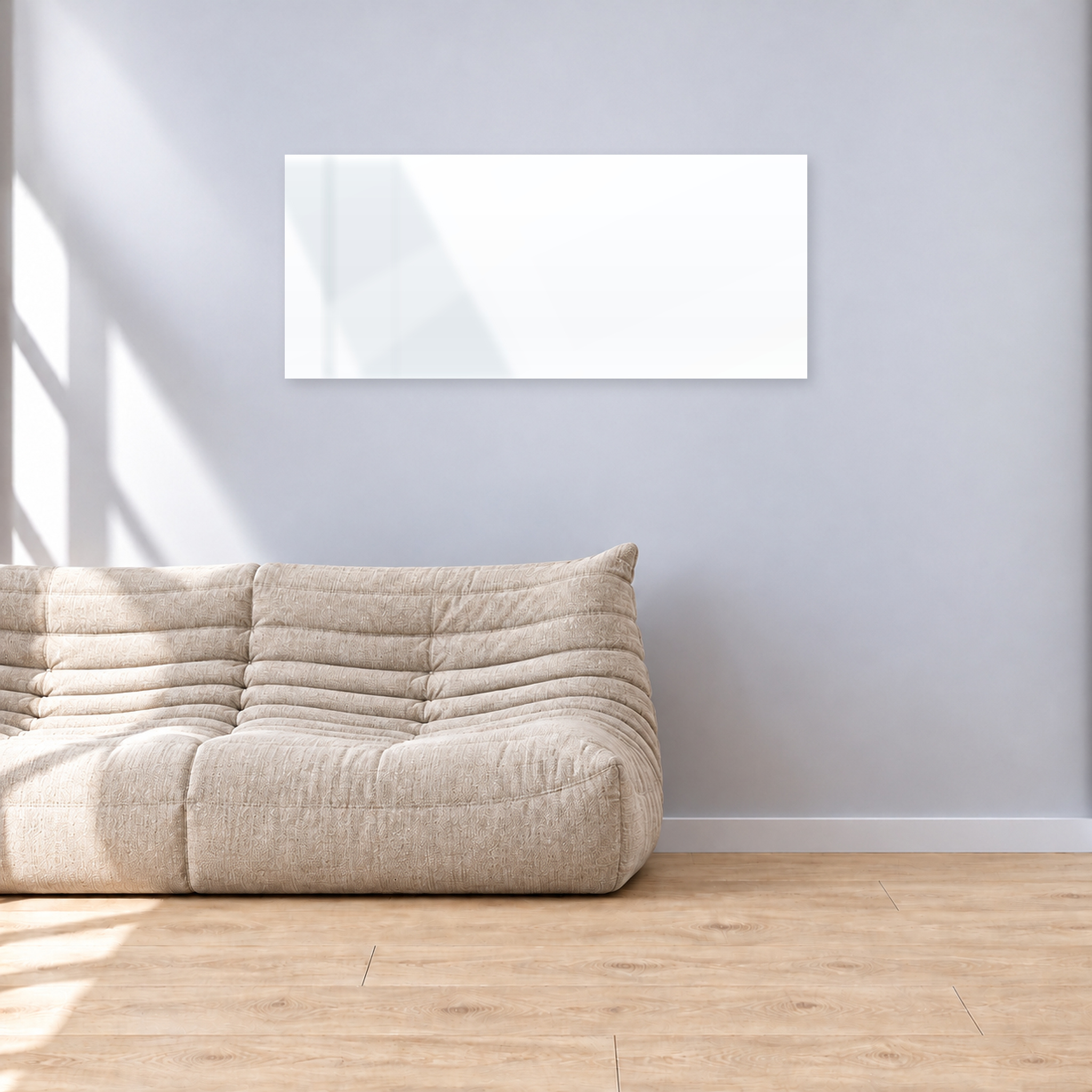 Infrarotheizung PUR weiß 140 x 60 cm 900 W