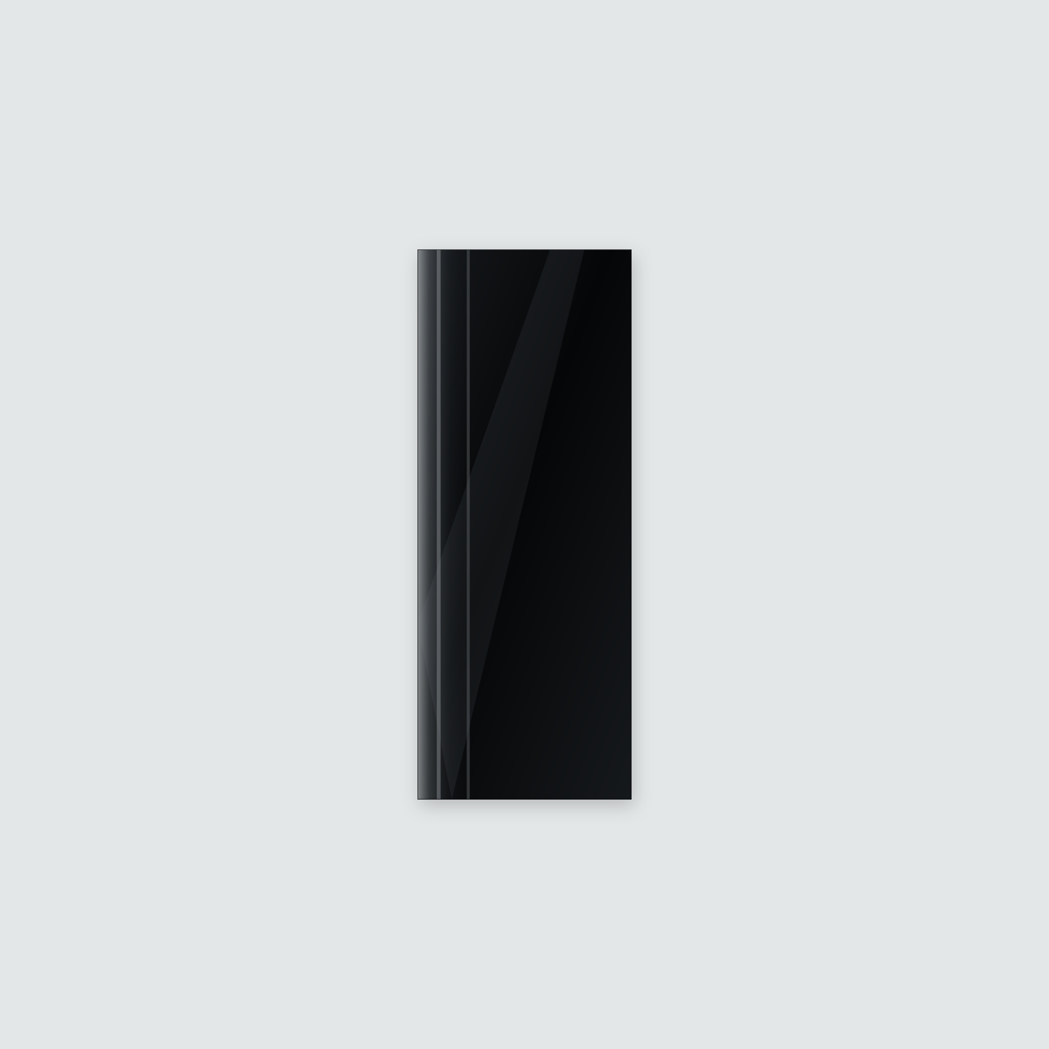 Infrarotheizung PUR schwarz 90 x 35 cm 250 W – Ansicht 3