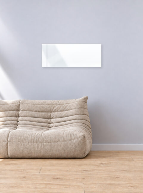 Infrarotheizung PUR weiß 90 x 35 cm 250 W