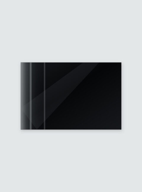 Infrarotheizung PUR schwarz 90 x 60 cm 500 W – Ansicht 2