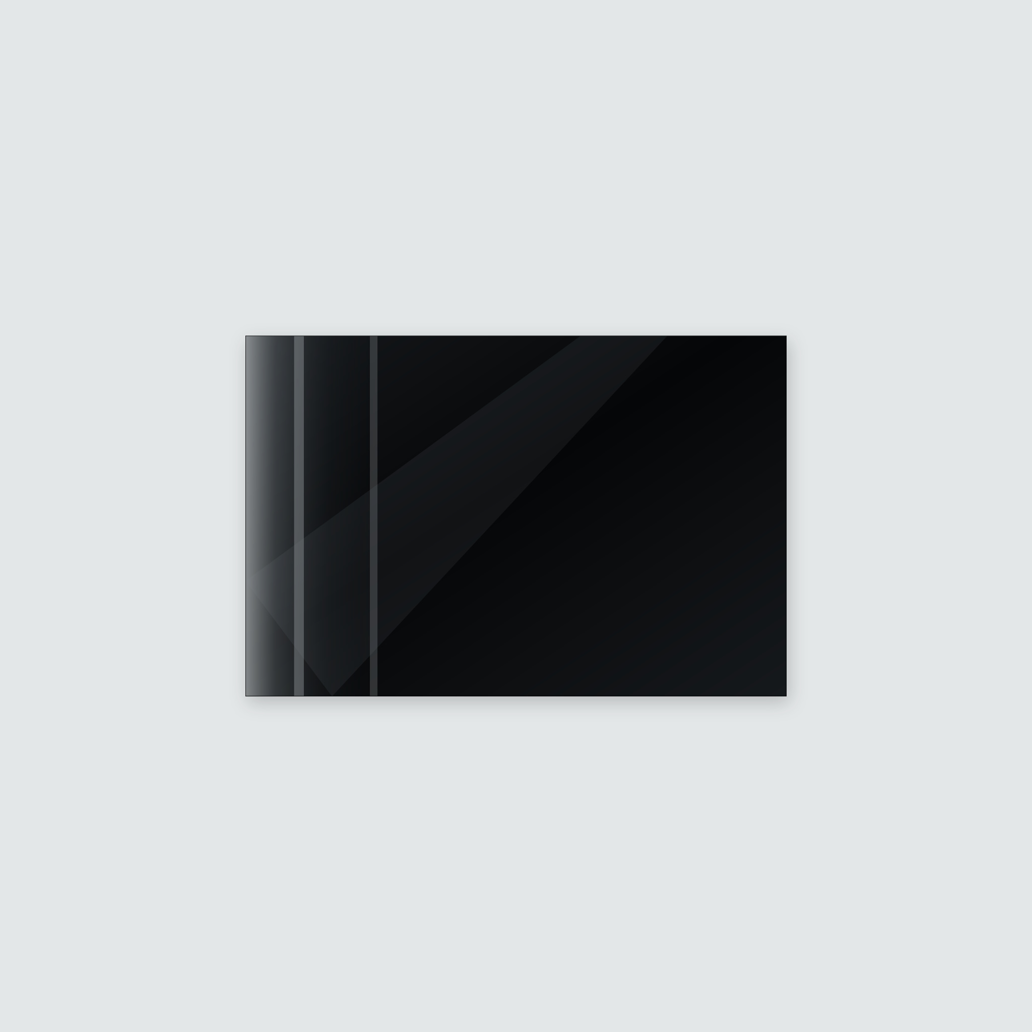 Infrarotheizung PUR schwarz 90 x 60 cm 500 W – Ansicht 2