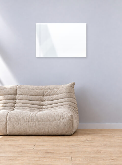 Infrarotheizung PUR weiß 90 x 60 cm 500 W
