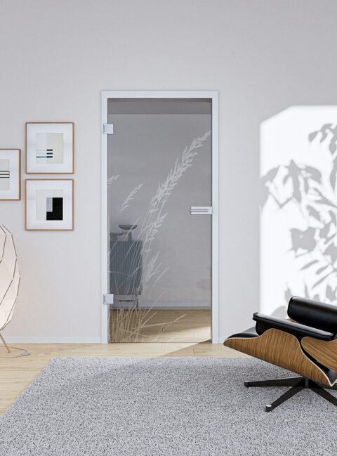 Glastür Reed2