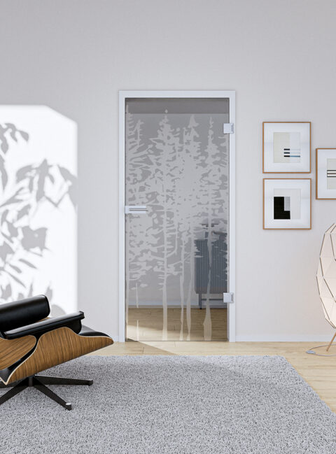 Glastür Wood2 – Ansicht 2