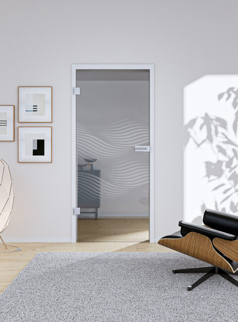 Glastür Spira2