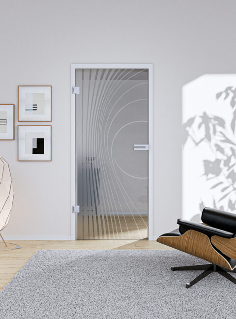 Glastür Aura2